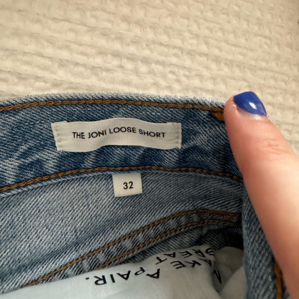 DENIM FORUM JONI LOOSE SHORT - Picture 6 of 7